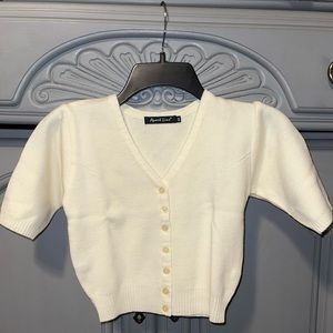 Vintage Cropped blouse.
